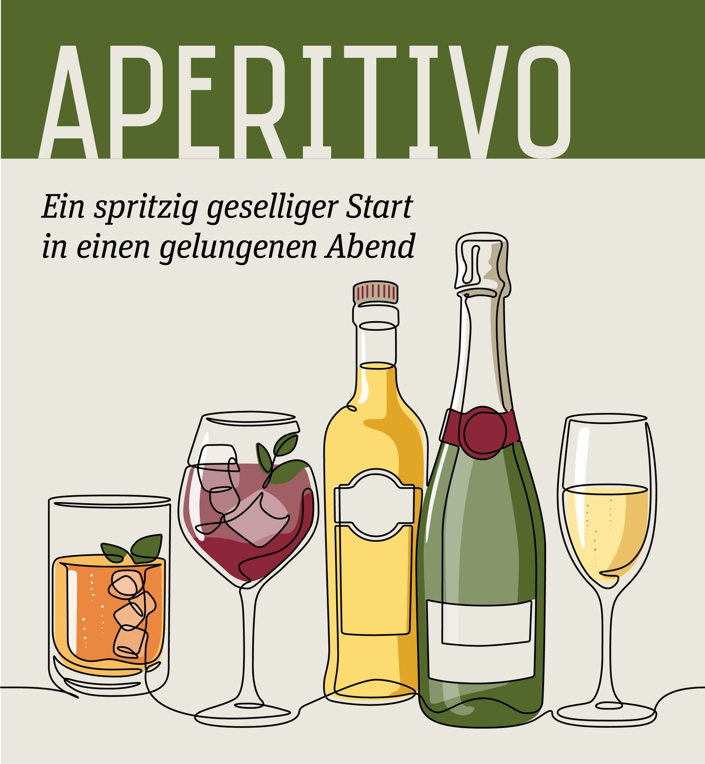 Aperitivo Italiano - Aperitivo Tasting immer Samstags bei La bottega del gusto