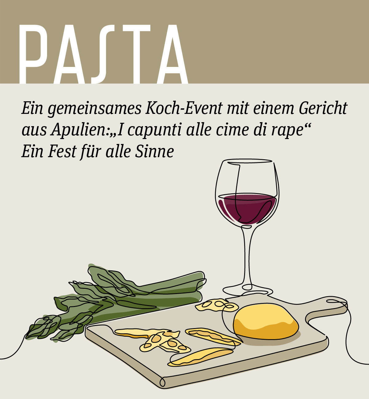 Pasta selber machen Kochkurs