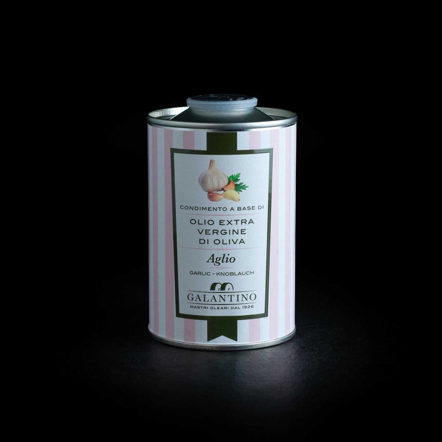 Knoblauch Olivenöl - Olio extra vergine di olivia