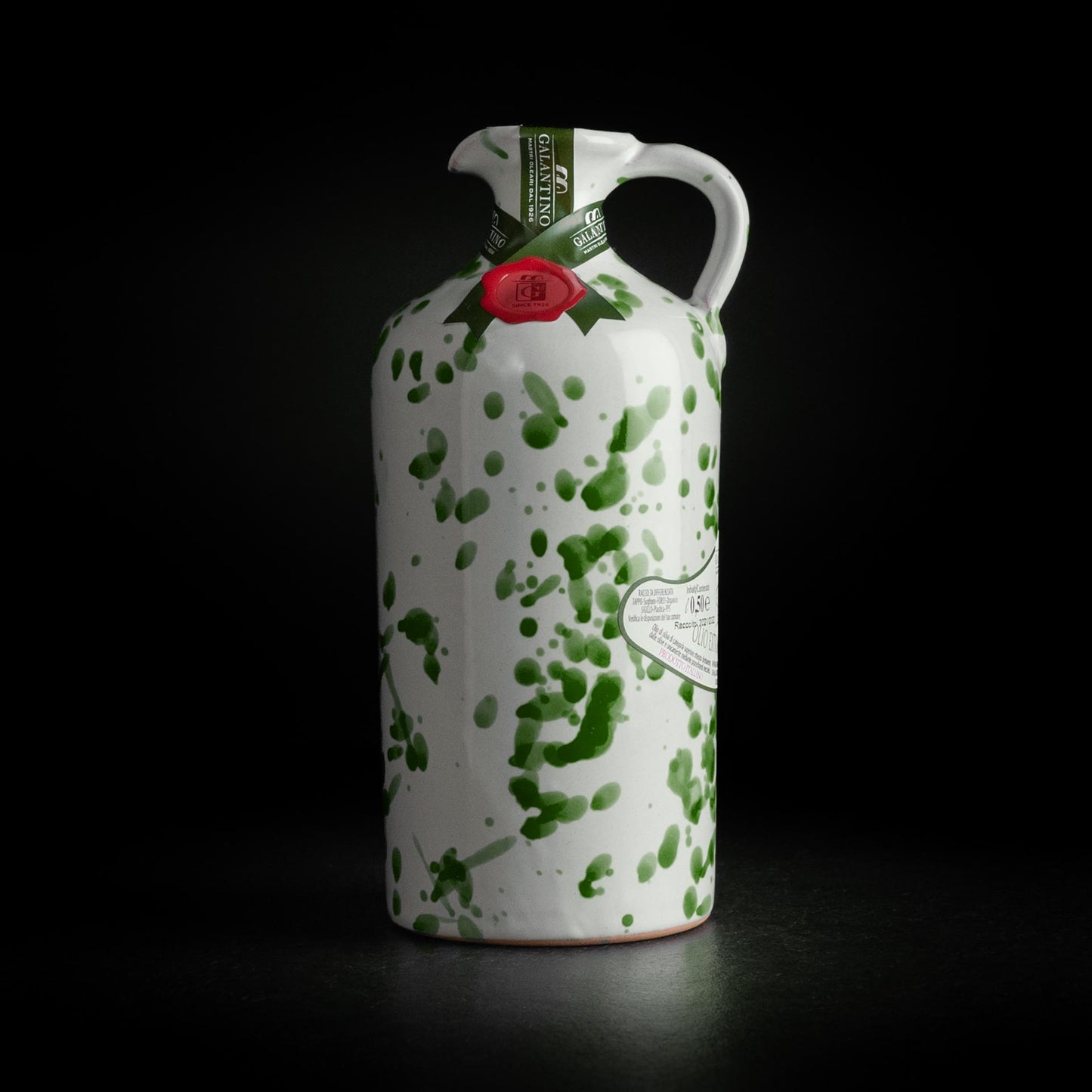 Olivenöl in dekorativer Tonkaraffe 500 ml von Galantino