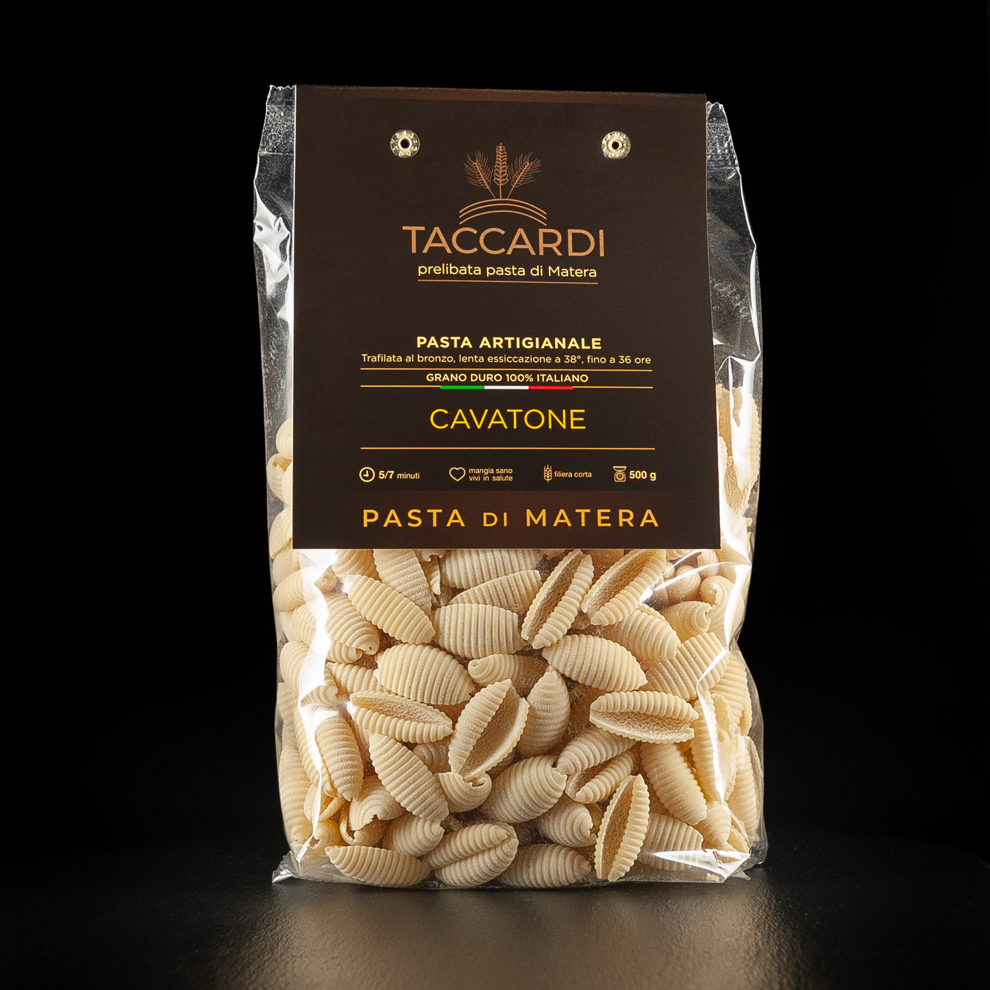 Cavatelli Rigati von Taccardi - ideal für rustikale Gerichte