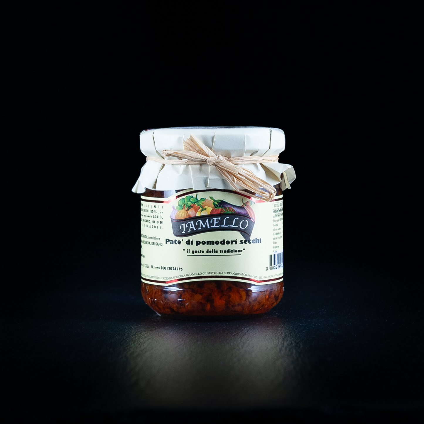 Paté di pomodori secchi - Creme aus getrockneten Tomaten von Iamello