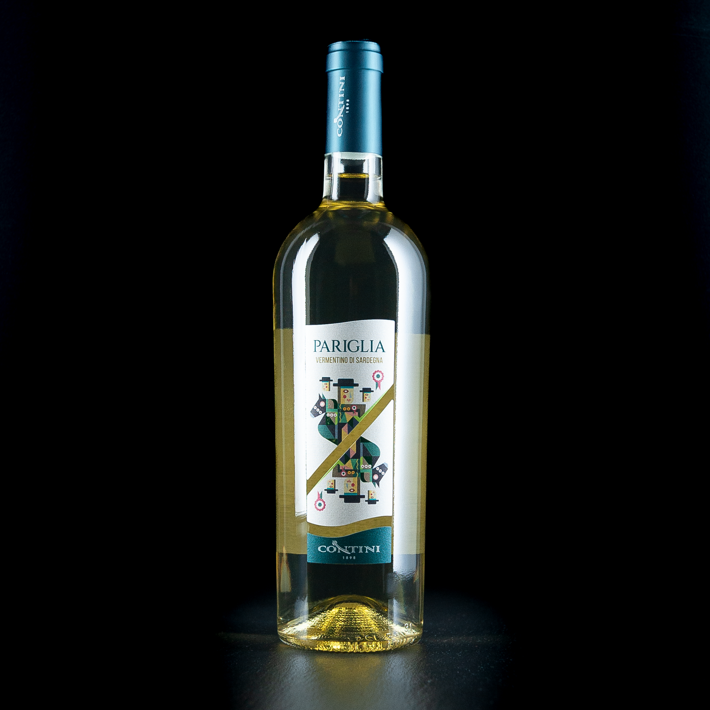Pariglia Vermentino di Sardegna DOC von Contini – Frischer Weißwein aus Sardinien