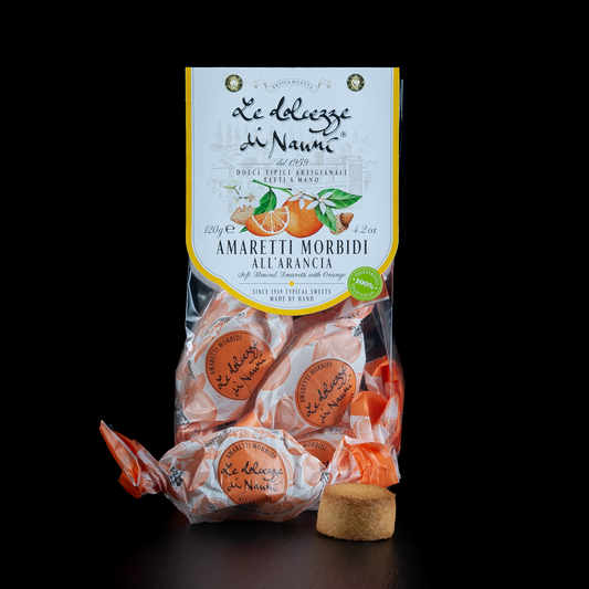 Weiche Orangenmakronen