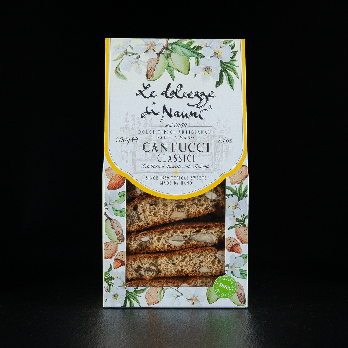 Cantucci klassisch - knusprige italienische Mandelkekse