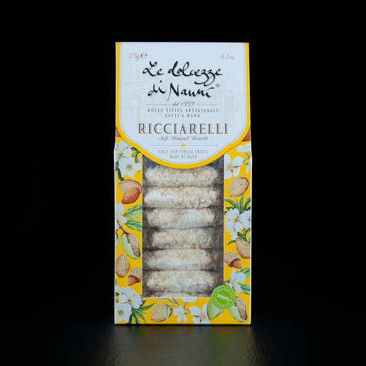 Ricciarelli Mandel - weicher Mandelkuchen aus der Toskana