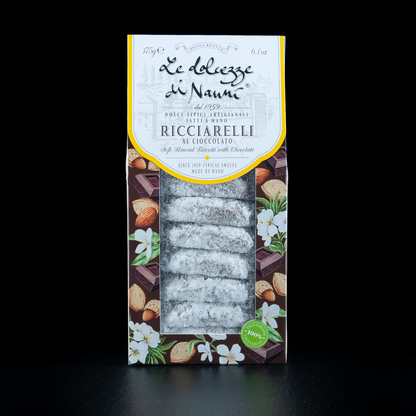 Ricciarelli Schokolade - weicher Mandelkuchen aus der Toskana