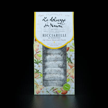 Ricciarelli Pistazie - weicher Mandelkuchen aus der Toskana
