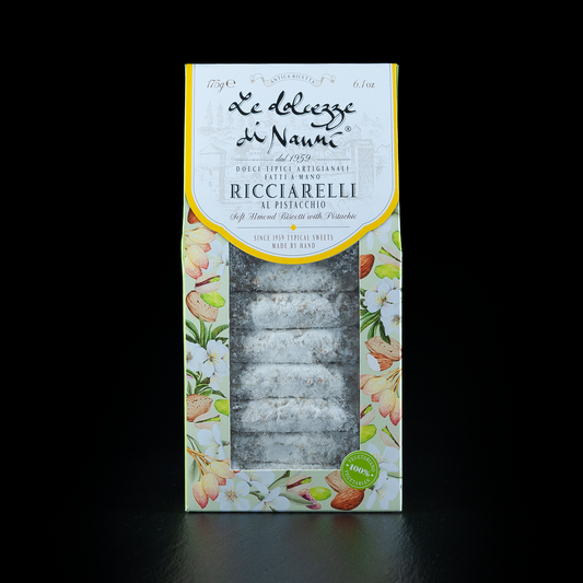 Ricciarelli Pistazie - weicher Mandelkuchen aus der Toskana