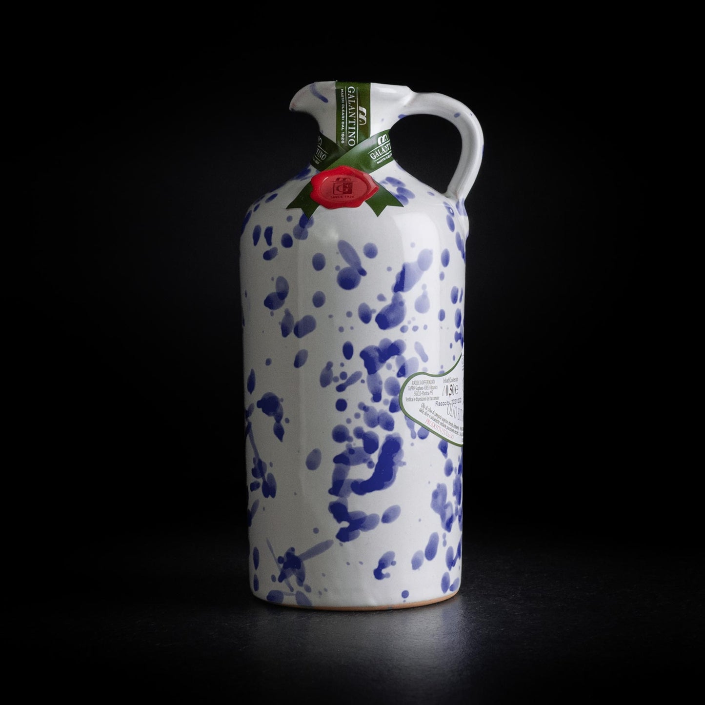 Olivenöl in dekorativer Tonkaraffe 500 ml von Galantino