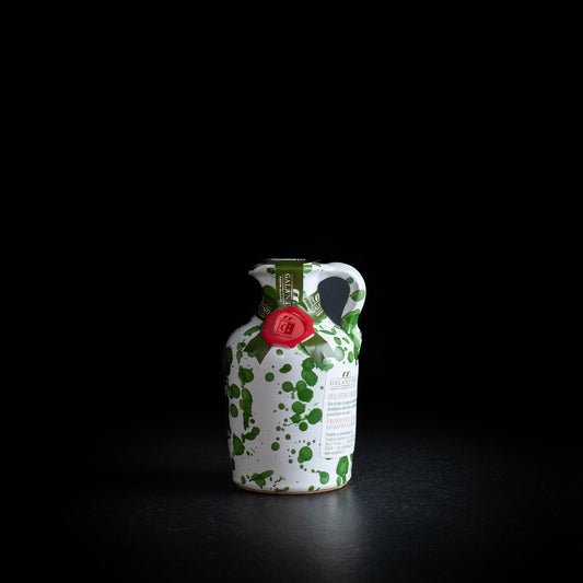 Olivenöl in dekorativer Tonkaraffe 100 ml von Galantino