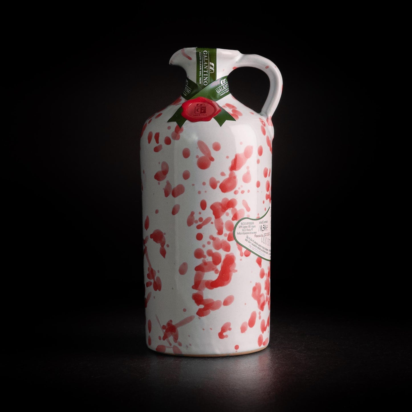 Olivenöl in dekorativer Tonkaraffe 500 ml von Galantino