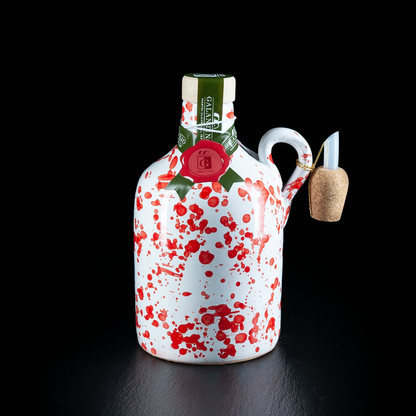Olivenöl in dekorativer Tonkaraffe 250 ml von Galantino