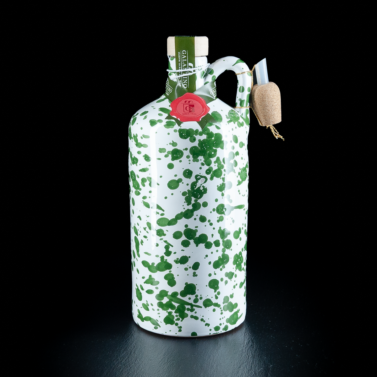 Olivenöl in dekorativer Tonkaraffe 500 ml von Galantino
