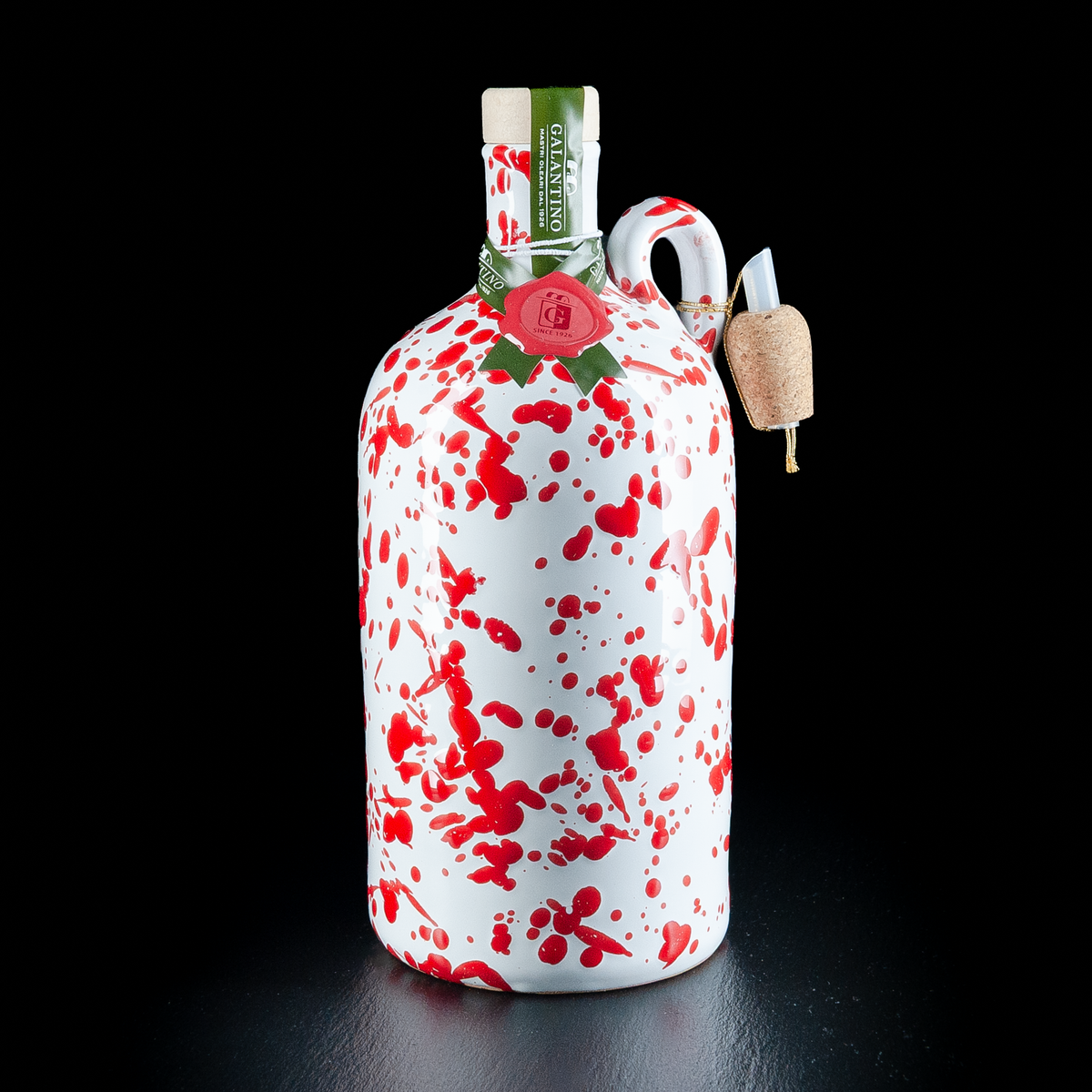 Olivenöl in dekorativer Tonkaraffe 500 ml von Galantino