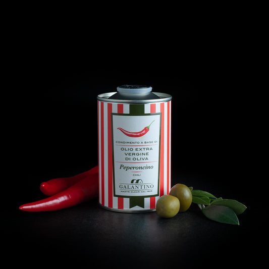 Chili Olivenöl - Olio extra vergine di olivia