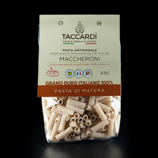 Maccheroni von Taccardi – Traditionelle italienische Pasta aus bestem Hartweizengrieß
