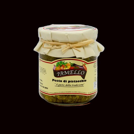 Glas Pistazienpesto